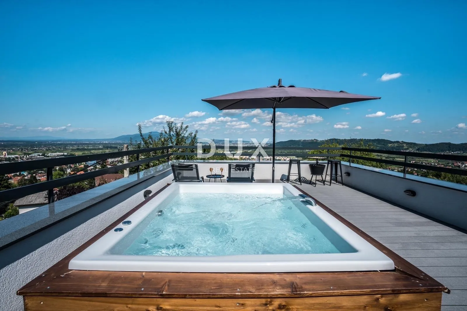 samobor, giznik - prilika! moderna kuća - terasa, jacuzzi, panoramski pogled! - slika 10