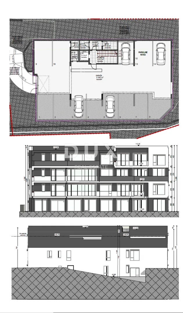 opatija, centar- stan 180.97m2 db+4s s panoramskim pogledom na more- 2.kat- stan 202 - slika 20