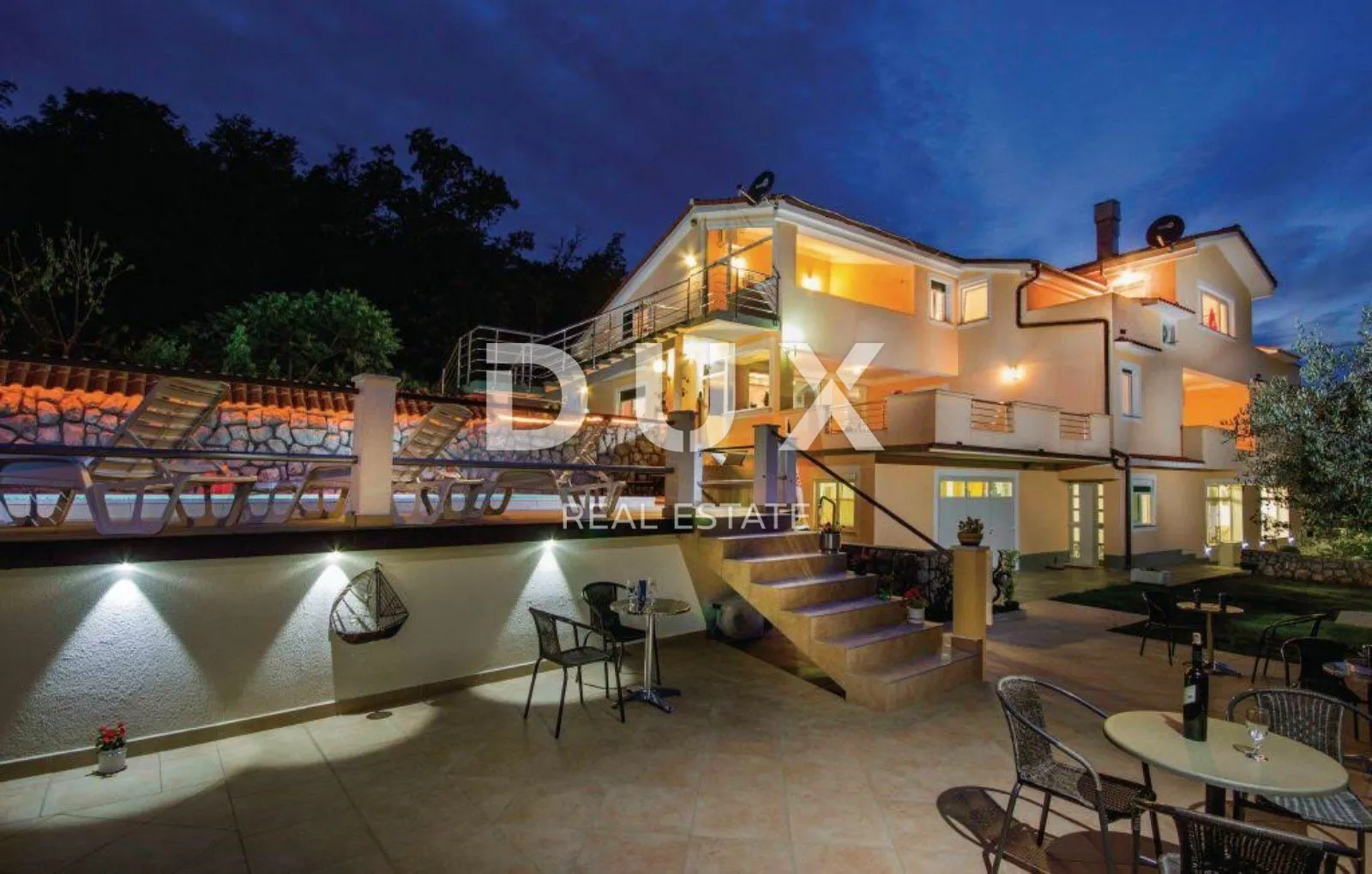 opatija, veprinac - vila 1000m2 s pogledom na more, 6 apartmana i bazenom + okoliš 1000m2 - slika 8