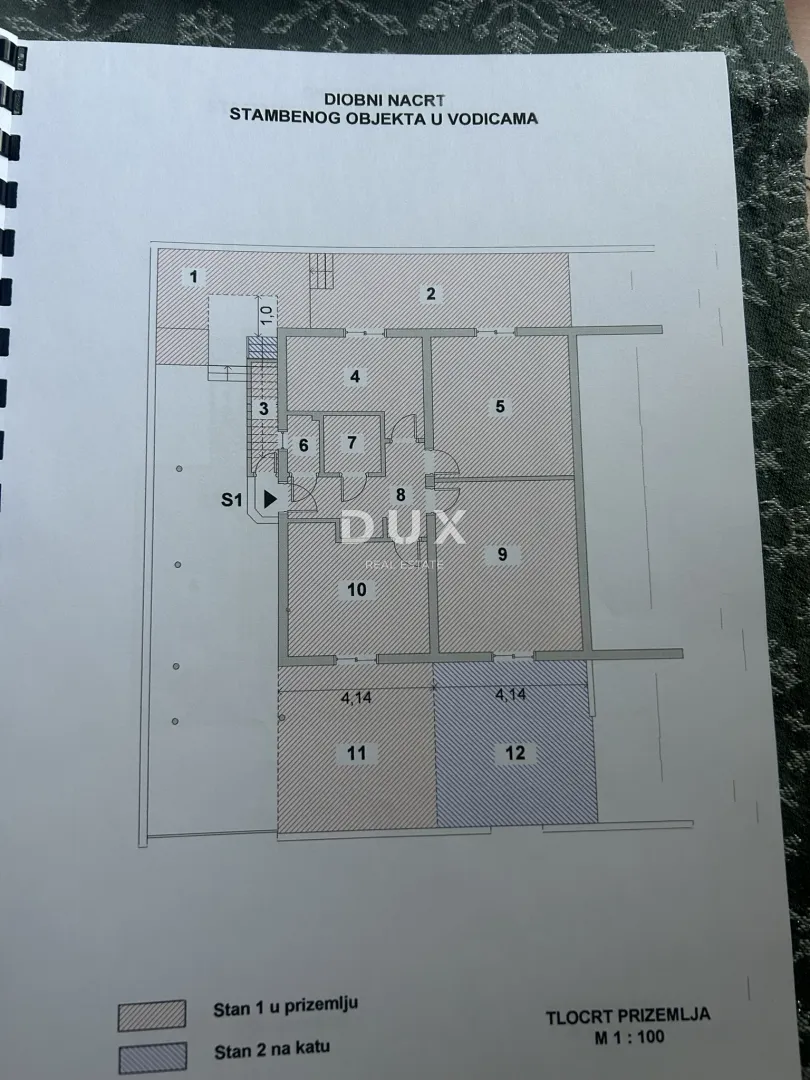 dalmacija, vodice – trosoban stan u prizemlju, 450m od plaže, parking, podrum, vrt - slika 15