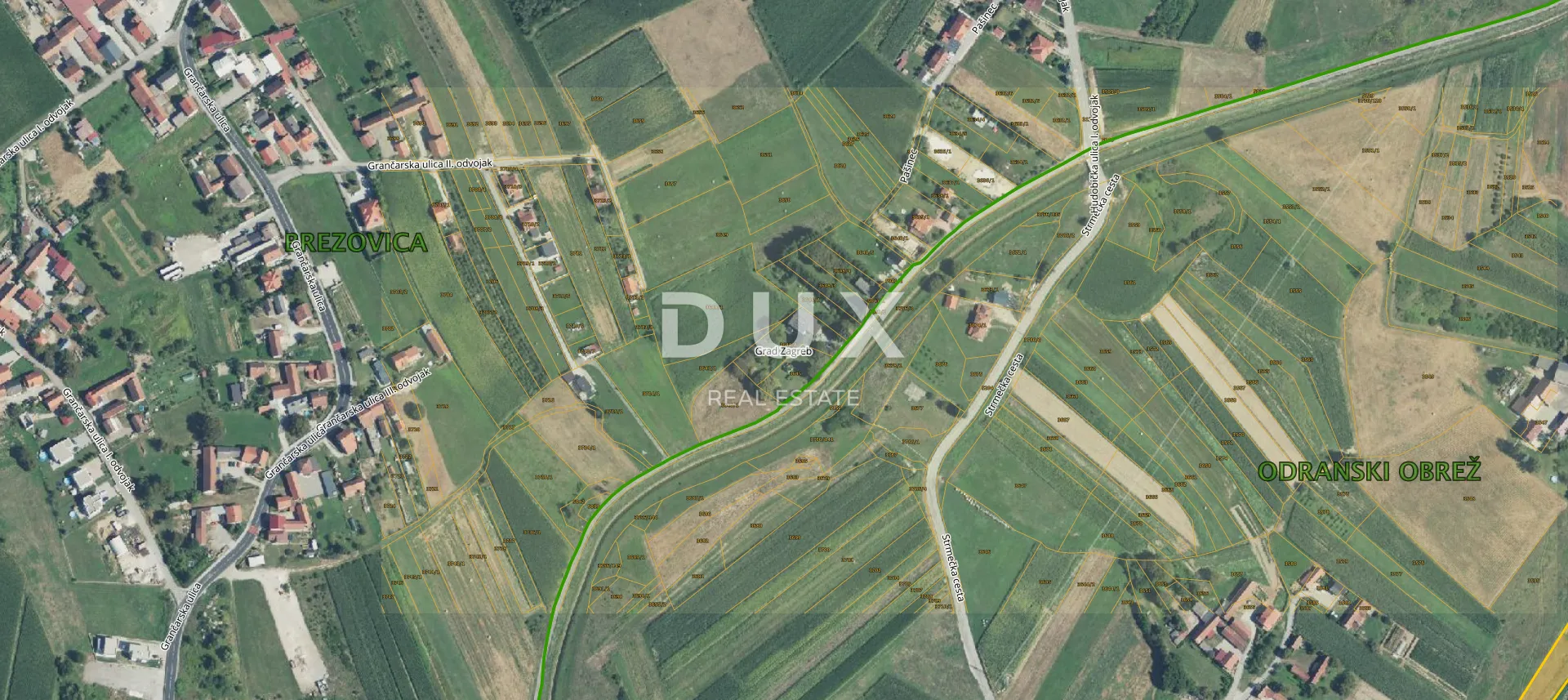 Zagreb, Odranski Obrež, građevinsko zemljište, 1.828 m² - Odranski Obrež, Zagreb