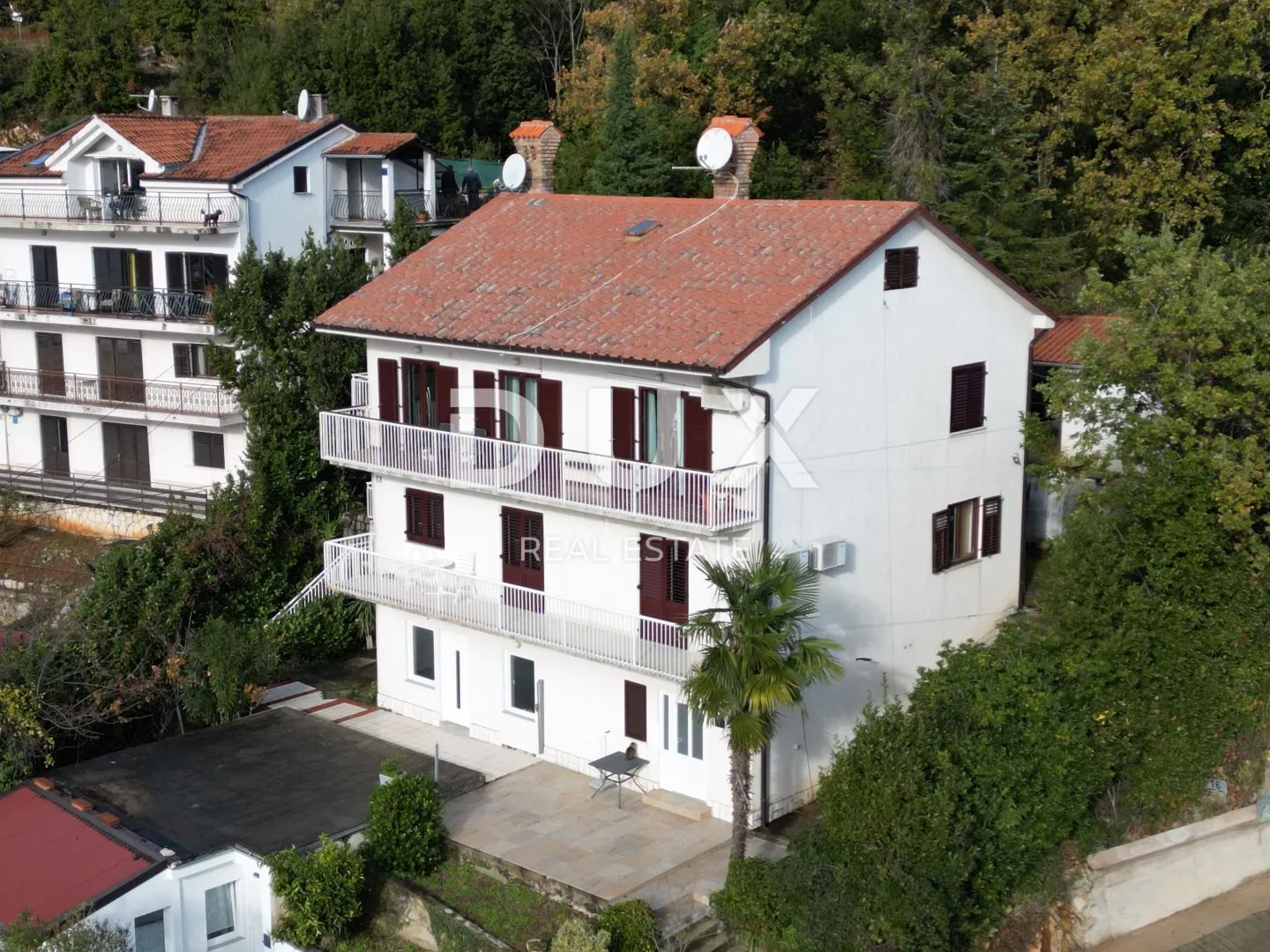 opatija - dio kuće s pogledom na more s 2 stana i 1 apartmanom - slika 5