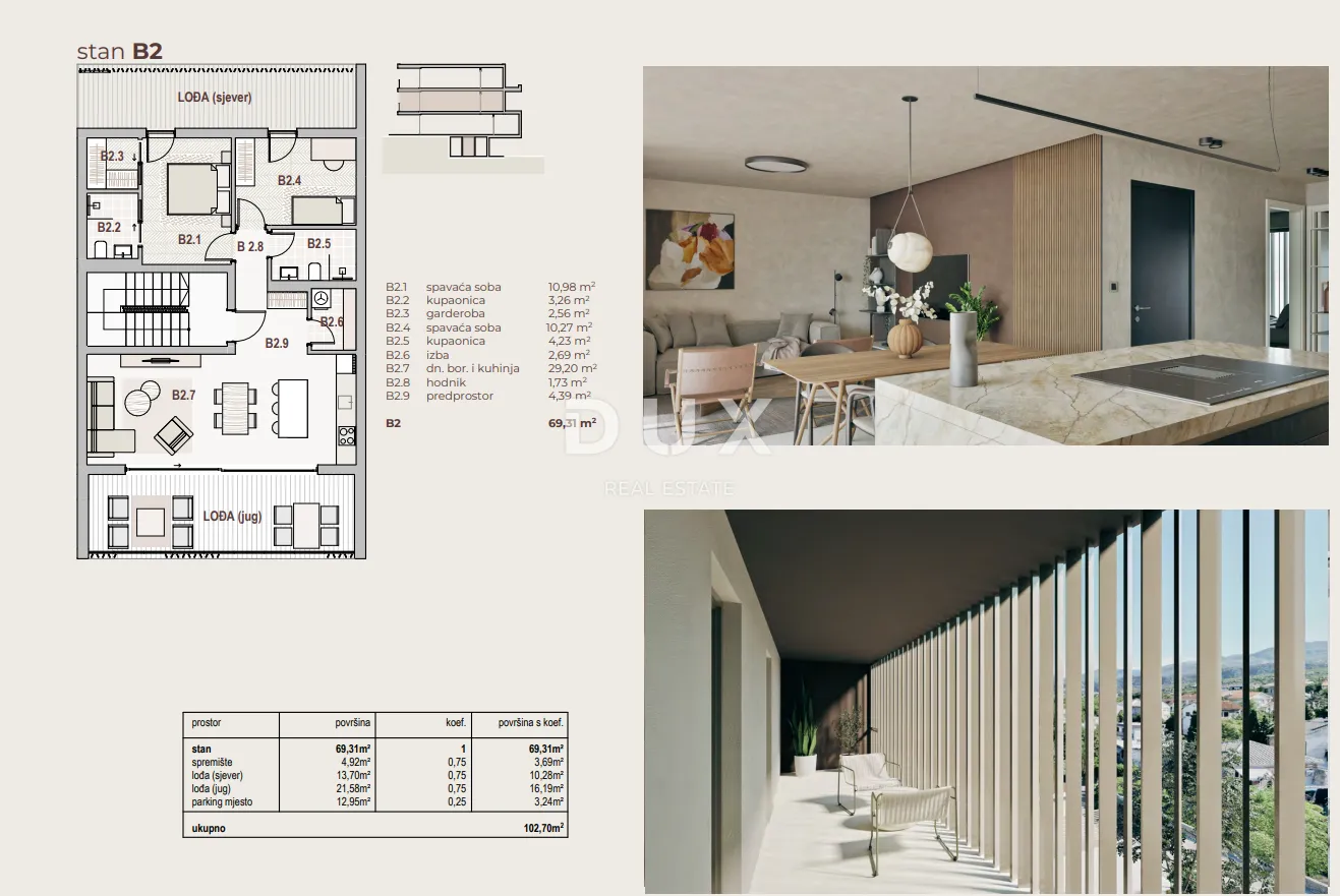 kvarner, kraljevica - tramontana residence: ekskluzivan stan b2, prvi red do mora, novogradnja, prilika - slika 5