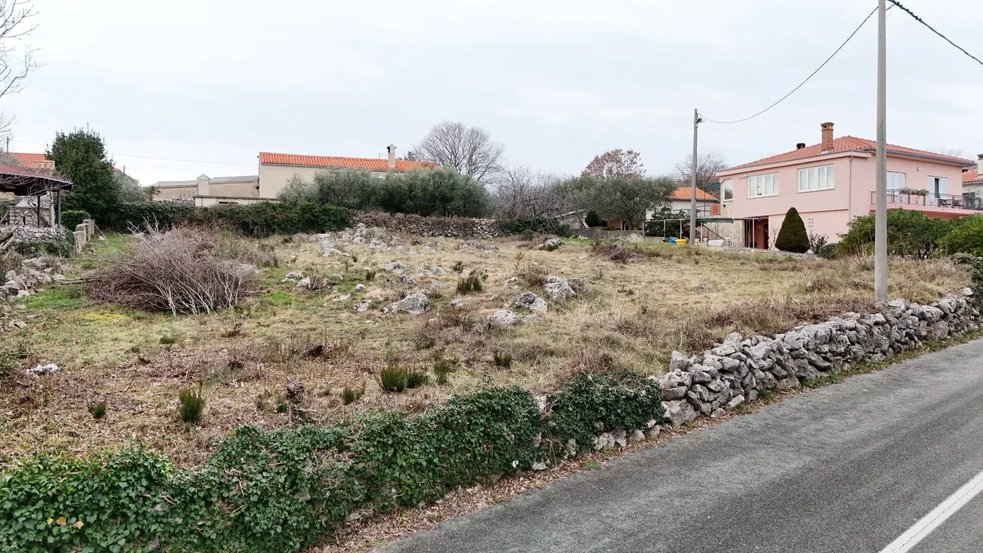 otok krk, risika - građevinsko zemljište s otvorenim pogledom na more - slika 7