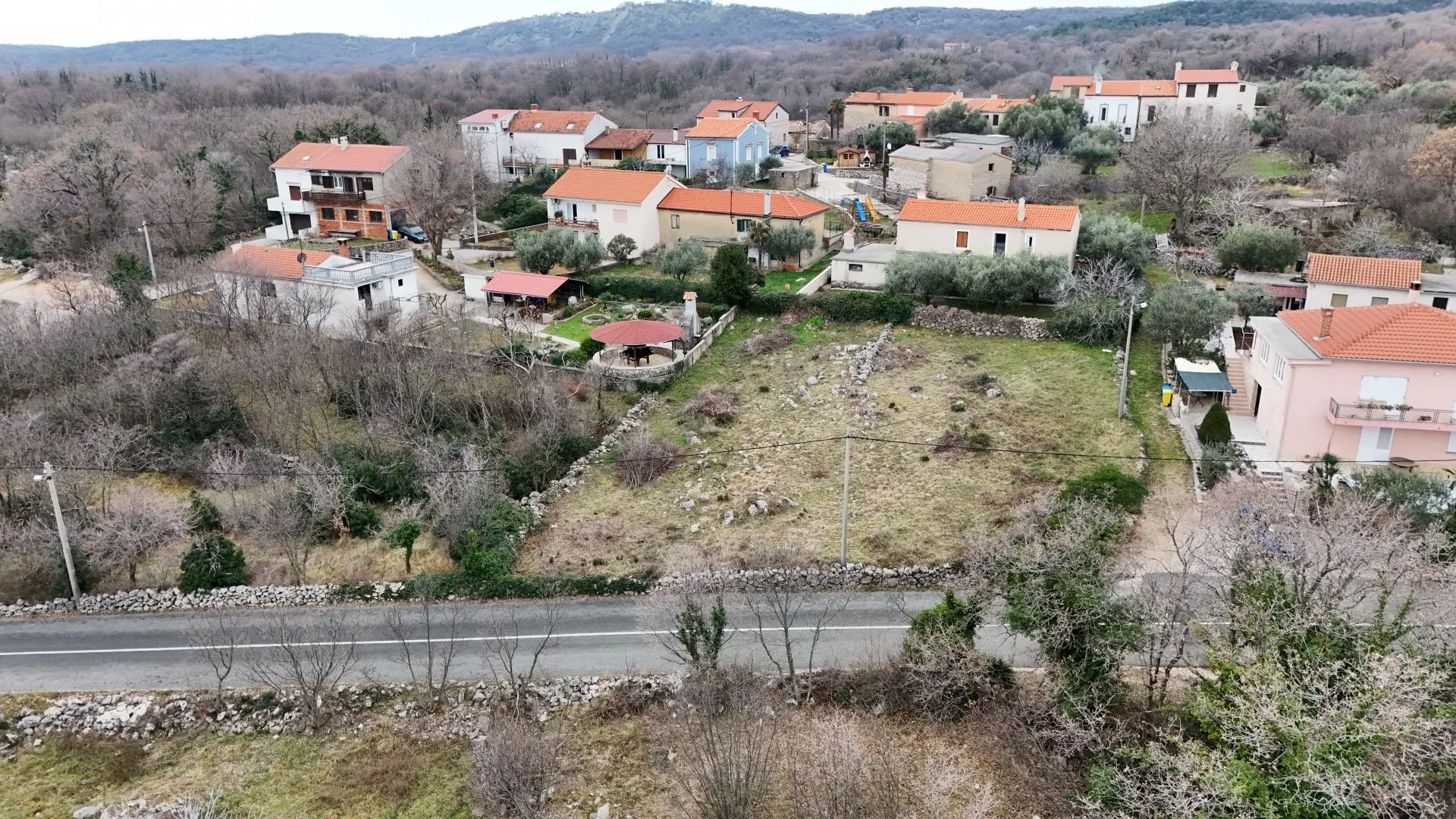 otok krk, risika - građevinsko zemljište s otvorenim pogledom na more - slika 3