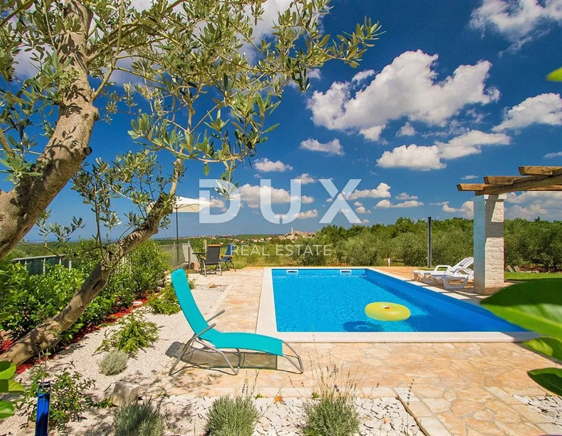 istra, višnjan - vila s koje se pruža panoramski pogled - slika 29