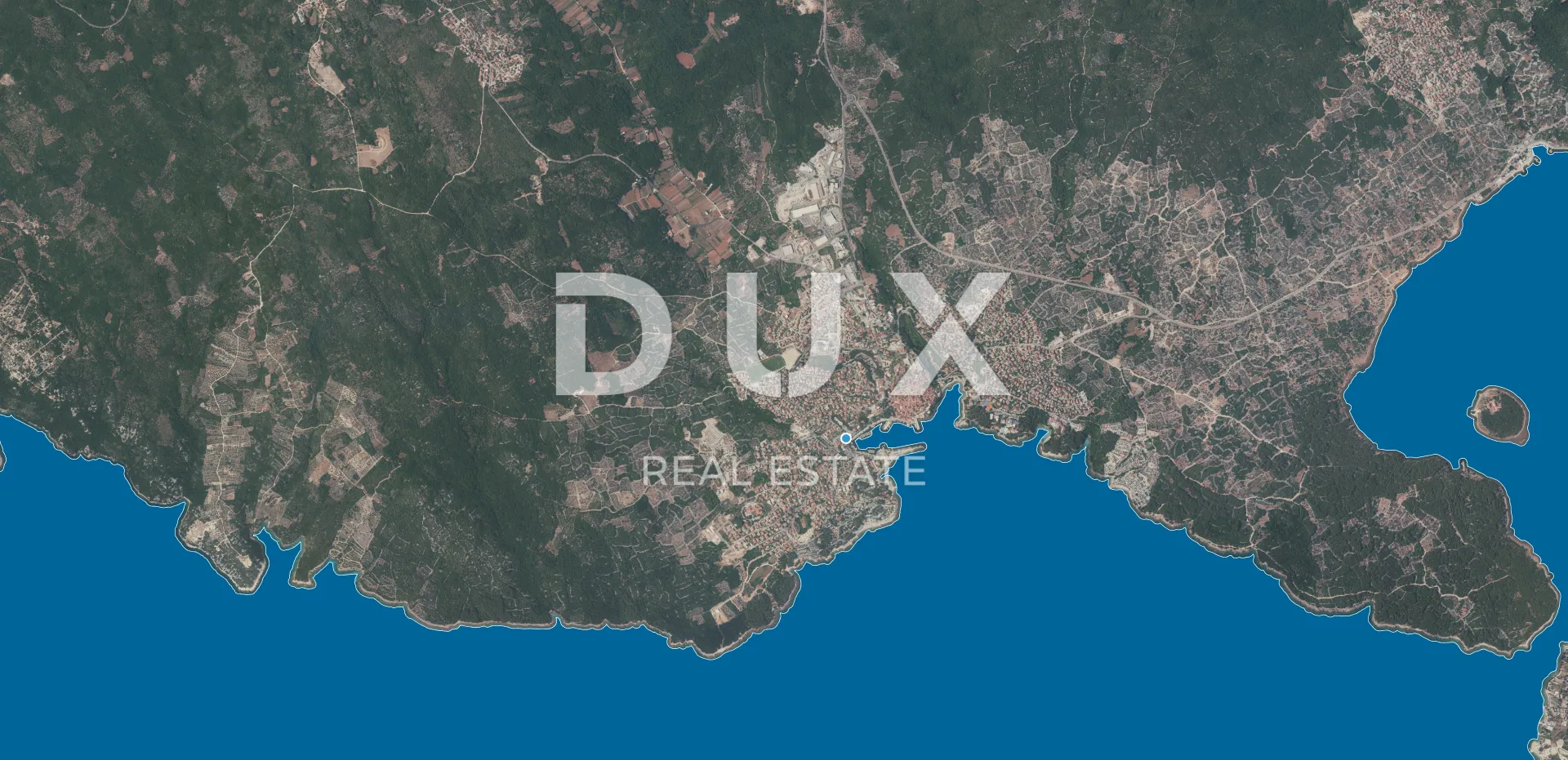 OTOK KRK, GRAD KRK - Građevinski teren 850 m2