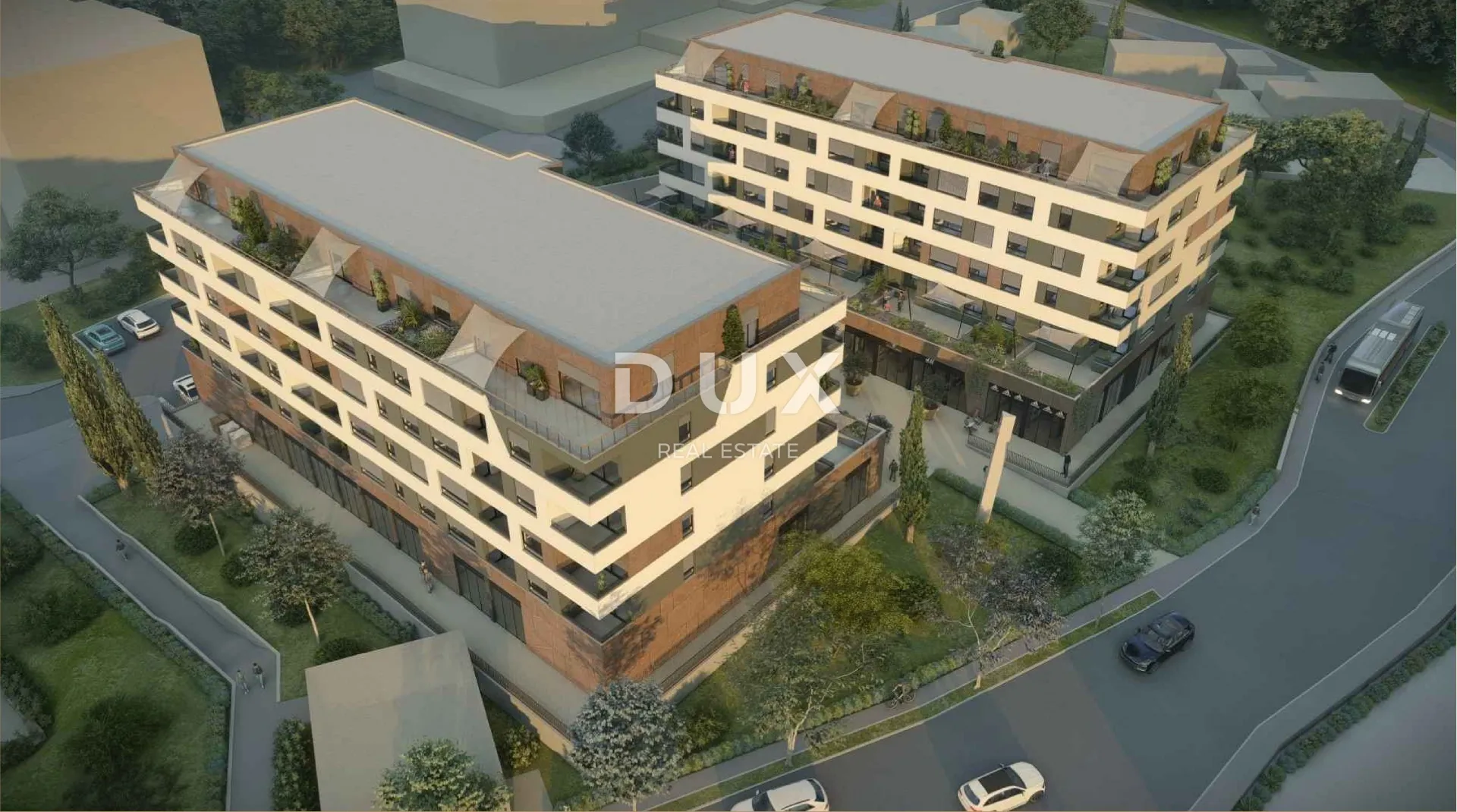 rijeka, srdoči – 2s+db, jz stan s terasom od 47m2 u novogradnji s garažom - slika 14