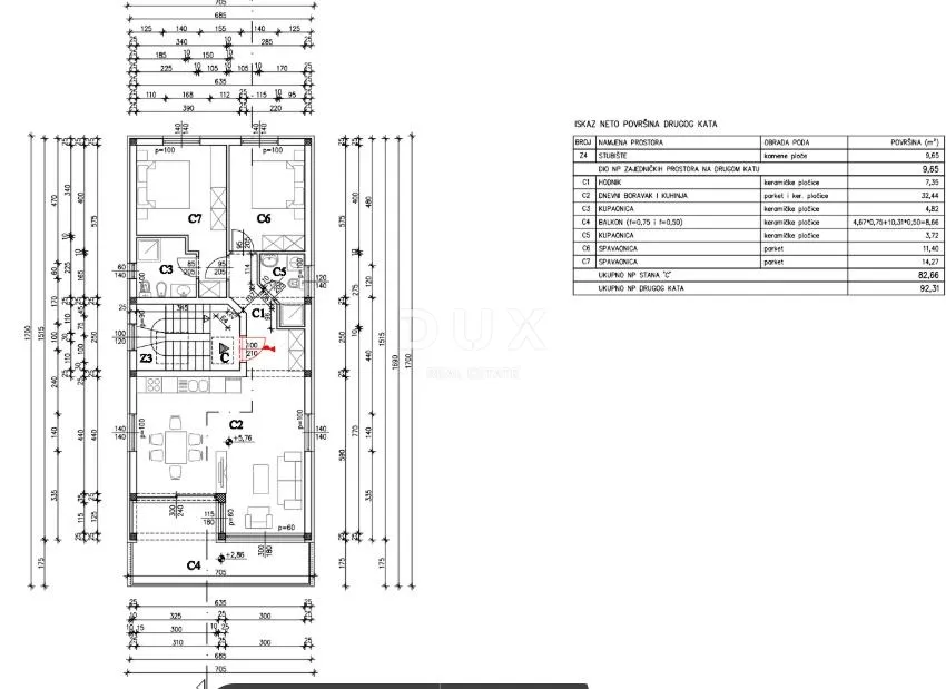 istra, medulin - penthouse s pogledom na more - slika 37