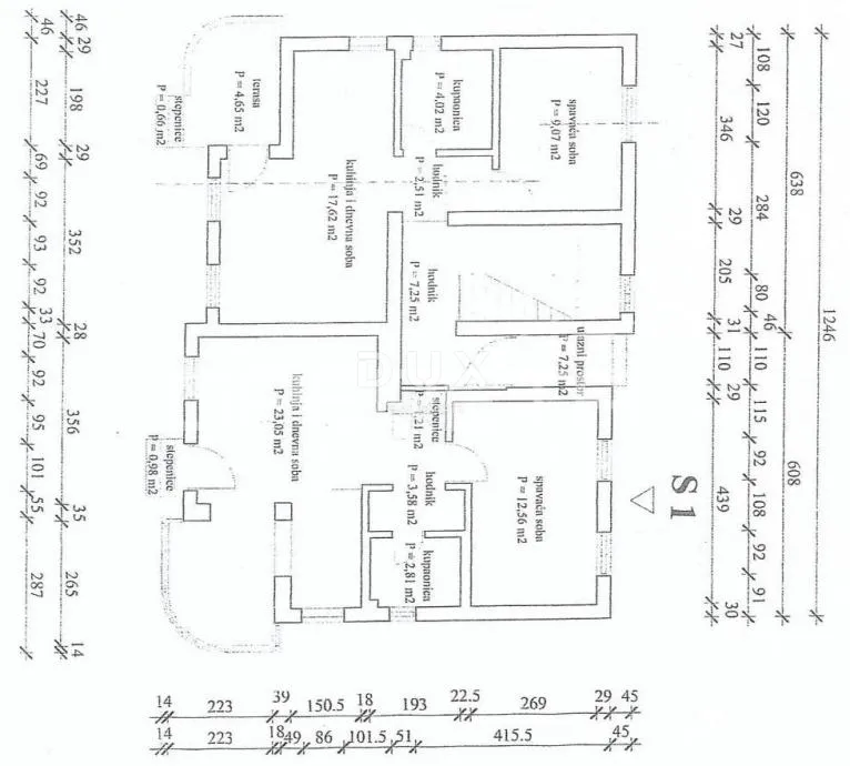 zadar, petrčane – prostran dvoetažni stan 120m² s vrtom! - slika 30