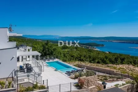 crikvenica, šmrika - luksuzna vila s bazenom i predivnim pogledom na more - slika 12