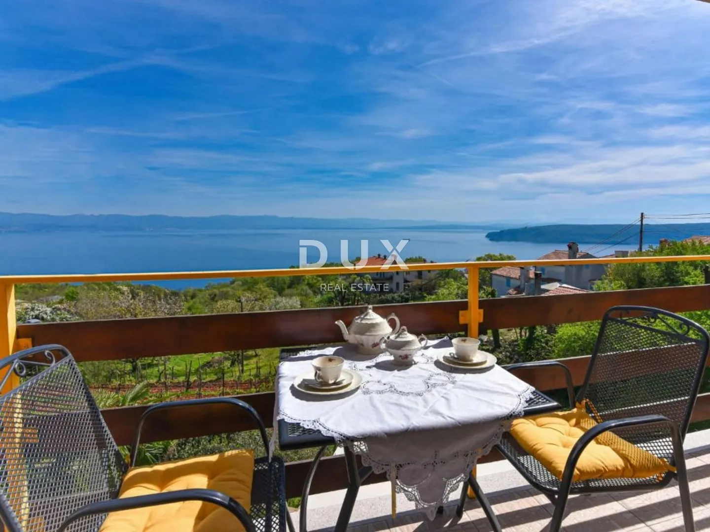 OPATIJA, SVETA JELENA - Uređena kuća za odmor s pogledom na more, 148m2 - Sveta Jelena, Mošćenička Draga