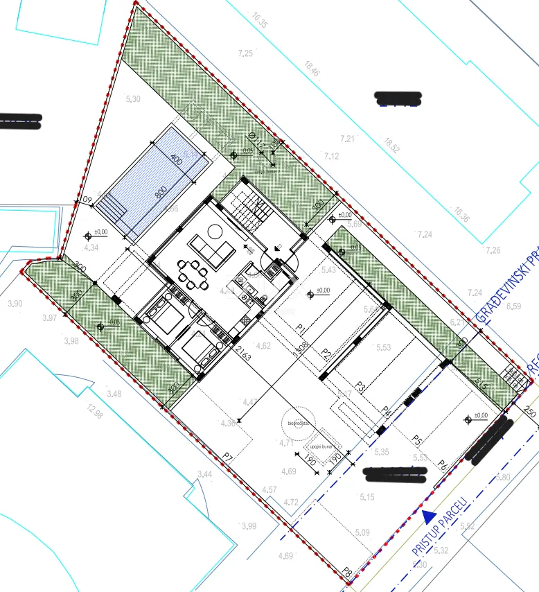 zadar, petrčane - penthouse 2. red do mora! punta skala! s4 - slika 8