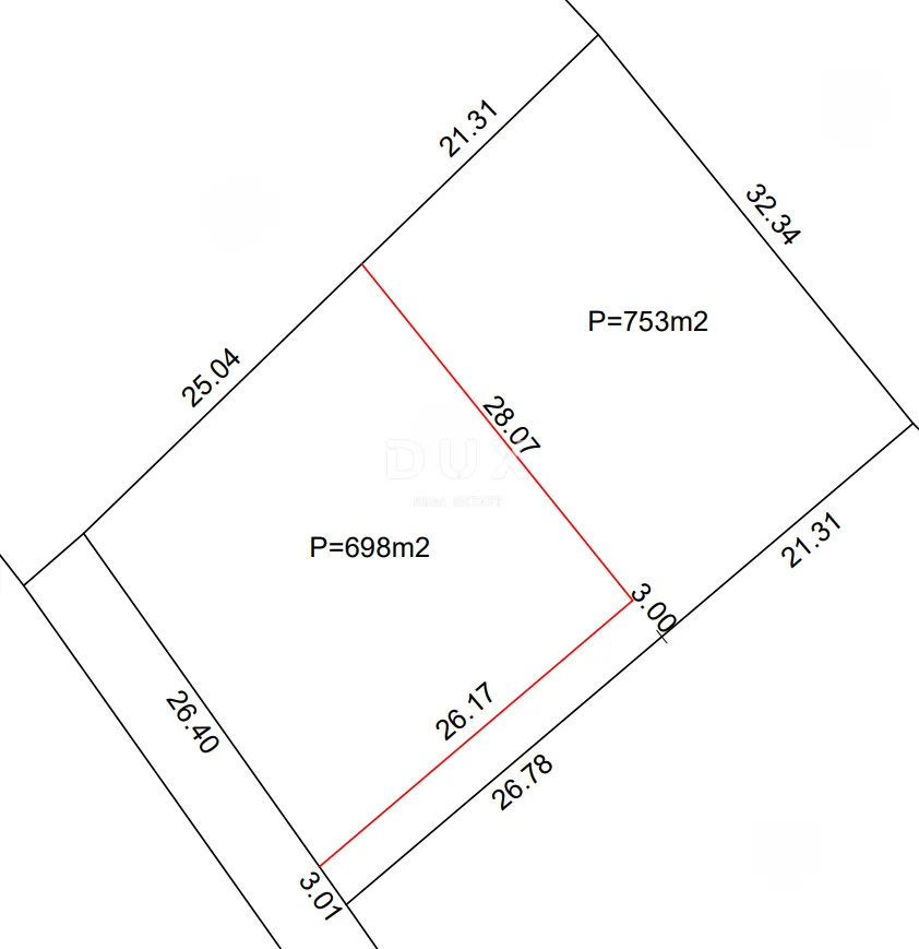 zadar, briševo - građevinsko zemljište 698 m2! 85 €/m2! - slika 4