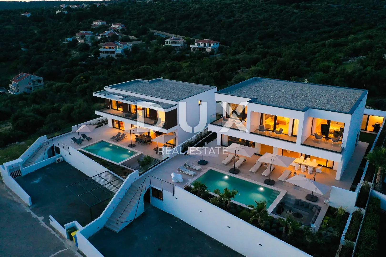 otok pag, novalja, jakišnica - izuzetna moderna vila s bazenom - slika 59