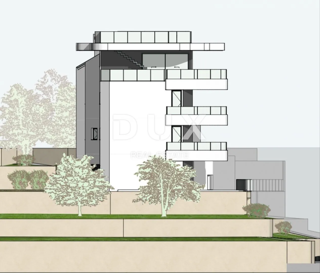 opatija, centar - stan prizemlje 58m2 s pogledom na more- k1 - slika 2