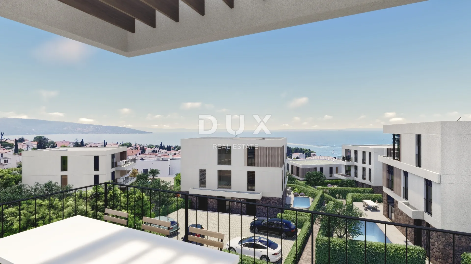 otok krk, grad krk - prilika za investiciju - građevinska parcela 649 m2 s pogledom na more - slika 4