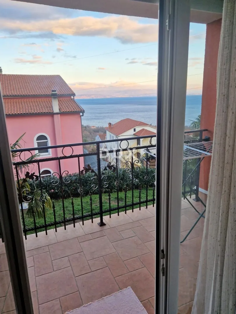 opatija, oprić - pogled na more i vrt za uživanje, 2sdb 74m2 - slika 15