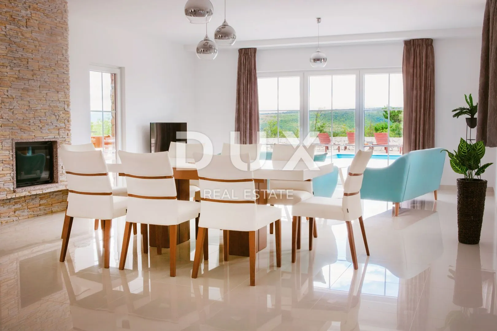 otok krk - luksuzna vila s panoramskim pogledom na more - slika 3