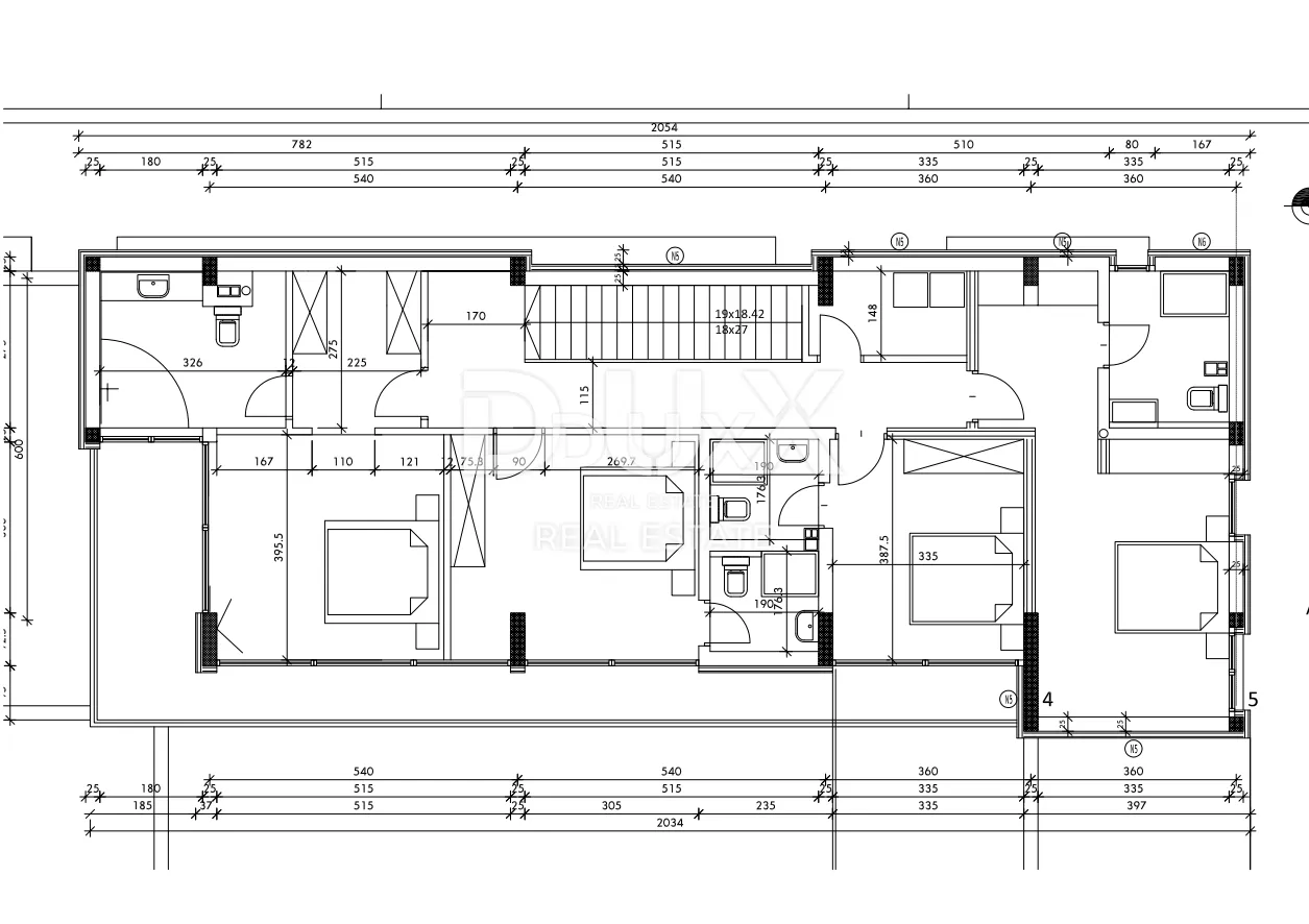 opatija, veprinac, vila 309 m², panoramski pogled na more - slika 30