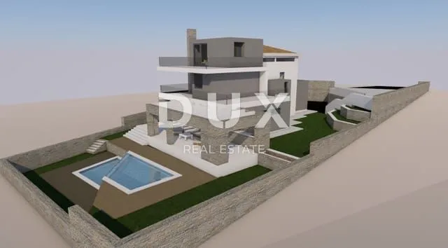 istra,ližnjan- kuća sa građevinskom dozvolom za renovaciju. pogled more i kvarner! - slika 15