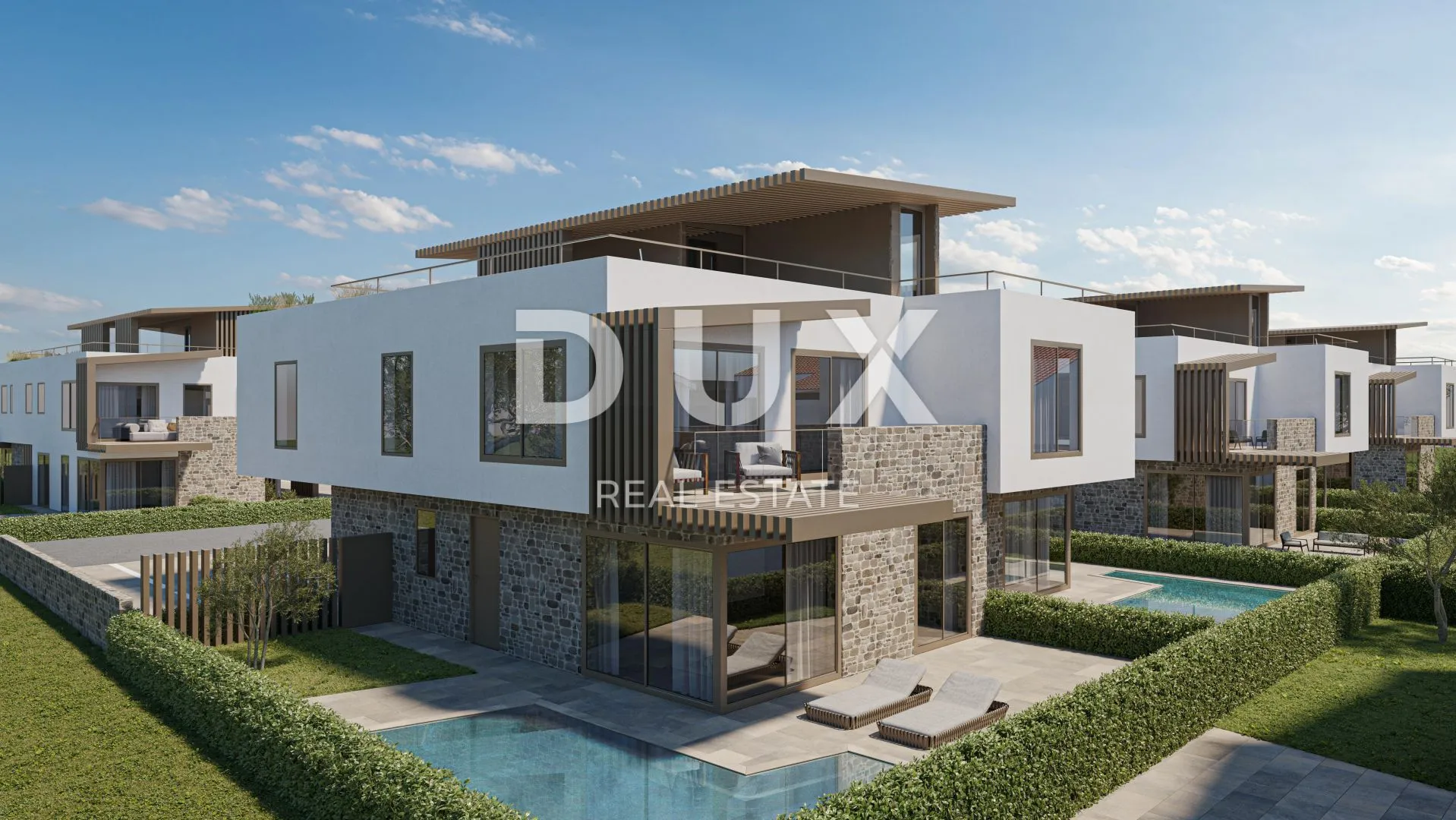 novigrad - dvojna kuća u novom kompleksu od 9 zgrada sa sveukupno 24 stana i 6 dvojnih kuća, s pogledom 200m od mora! - slika 11