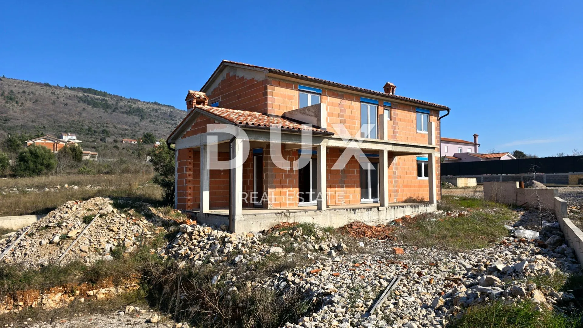 istra, rabac - kuća u izgradnji s pogledom na more - slika 5
