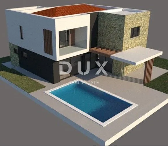 istra,peruški - villa sa bazenom u blizini mora, visoki roh-bau - slika 3