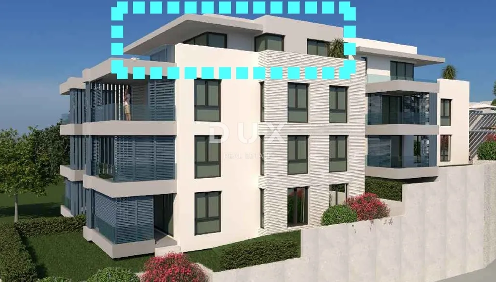 primošten - penthouse s velikom terasom s pogledom na more - slika 2