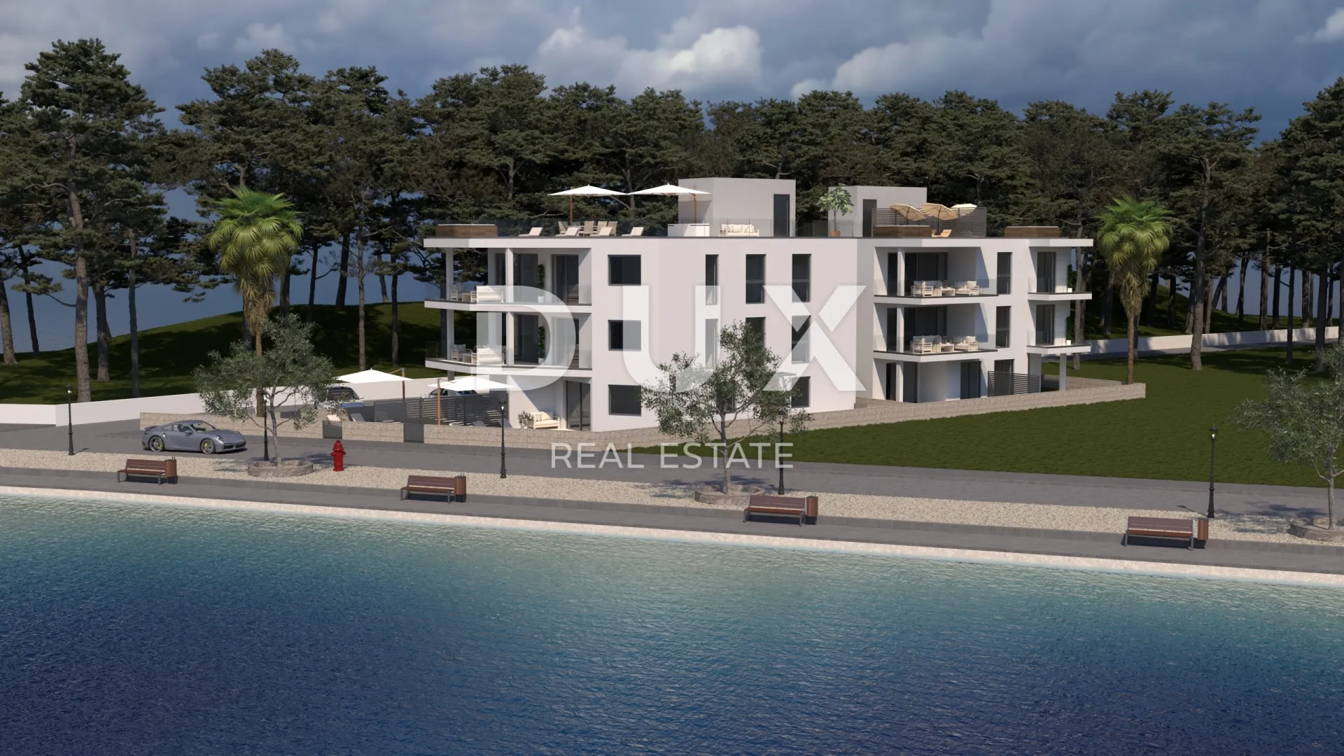 zadar, vir - luksuzan stan s prekrasnim pogledom drugi red do mora! bs4 - slika 2