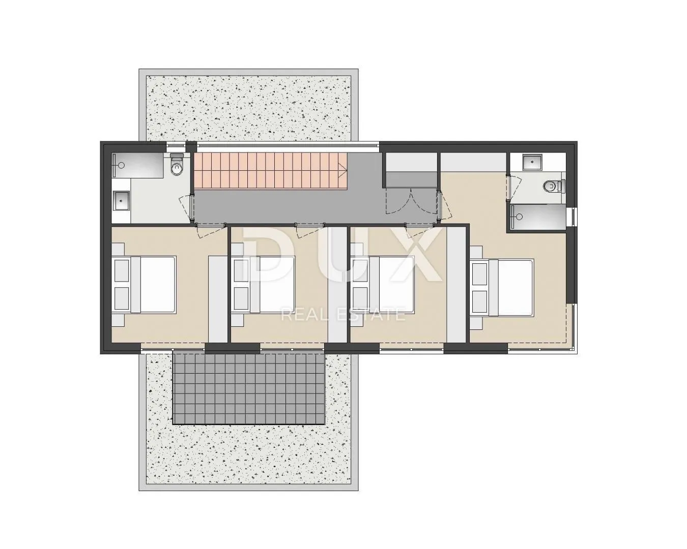 otok pag, kolan - vila 200m2 s bazenom + okoliš 400m2 - slika 43