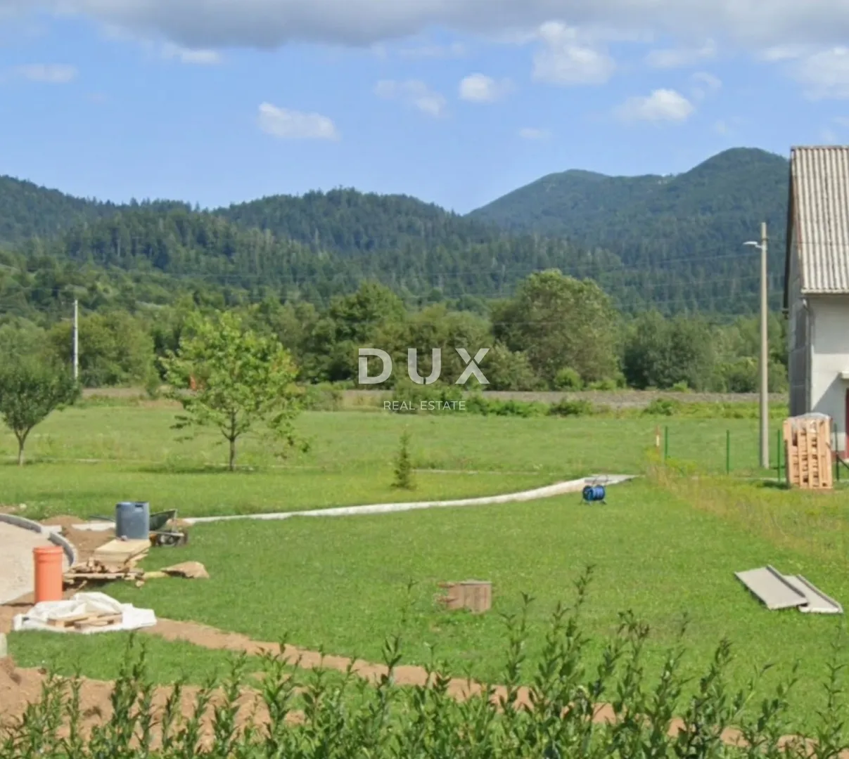 fužine, vrata- zemljište 300m2 s građevinskom dozvolom!!! u blizini jezera - slika 3
