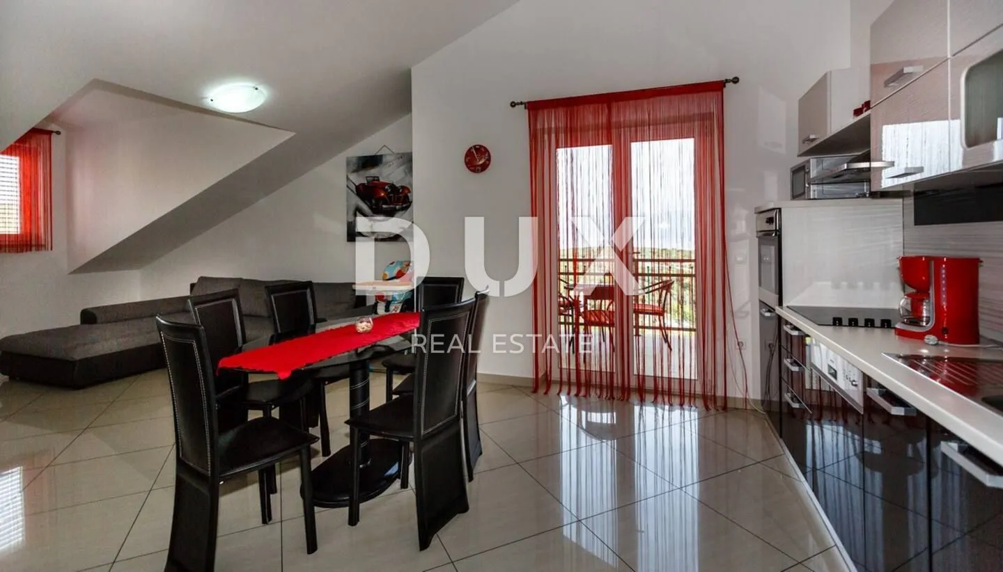 otok krk, vrbnik - apartman 95 m2 sa pogledom na more - slika 6