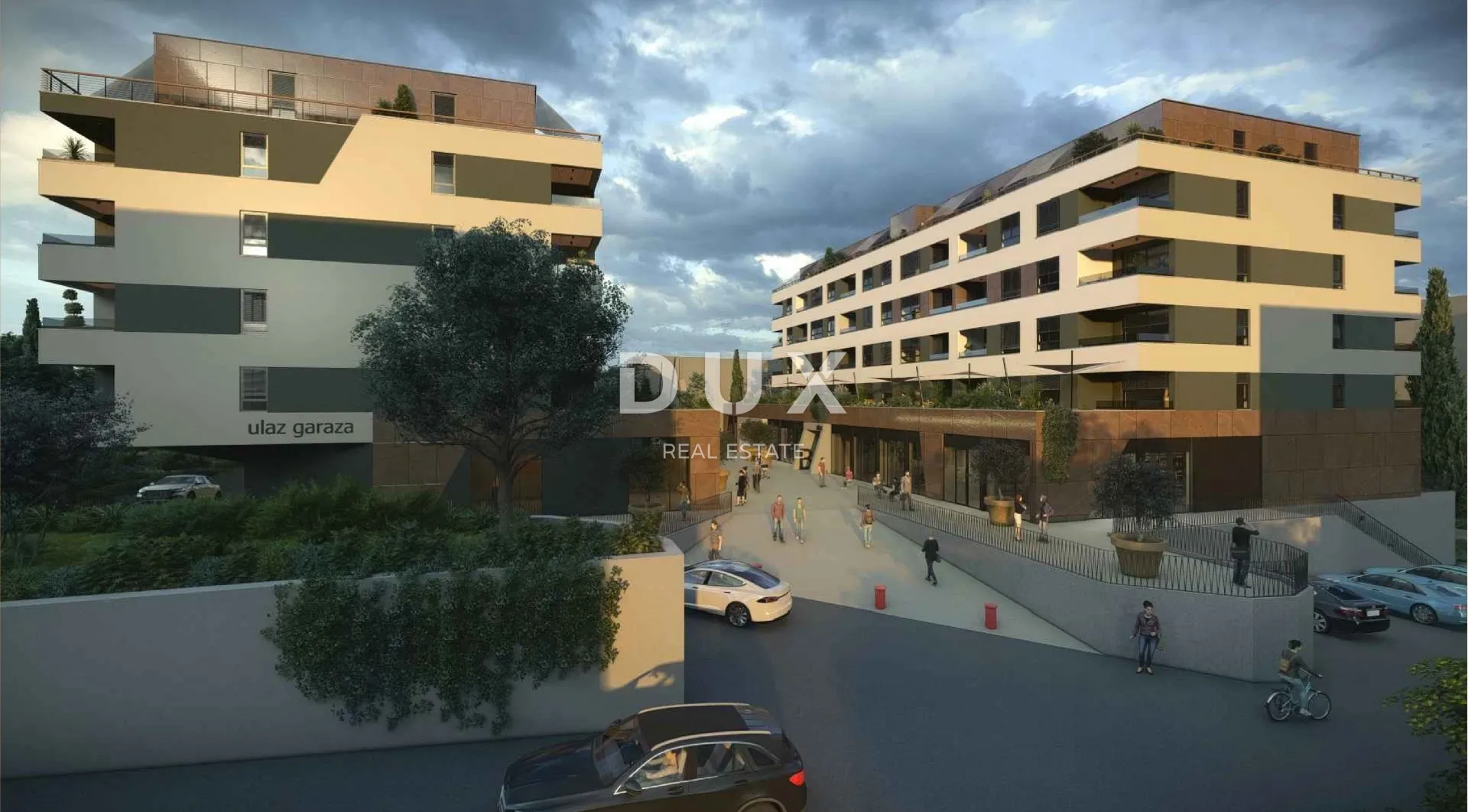 rijeka, srdoči – 2s+db, jz stan s terasom od 47m2 u novogradnji s garažom - slika 2
