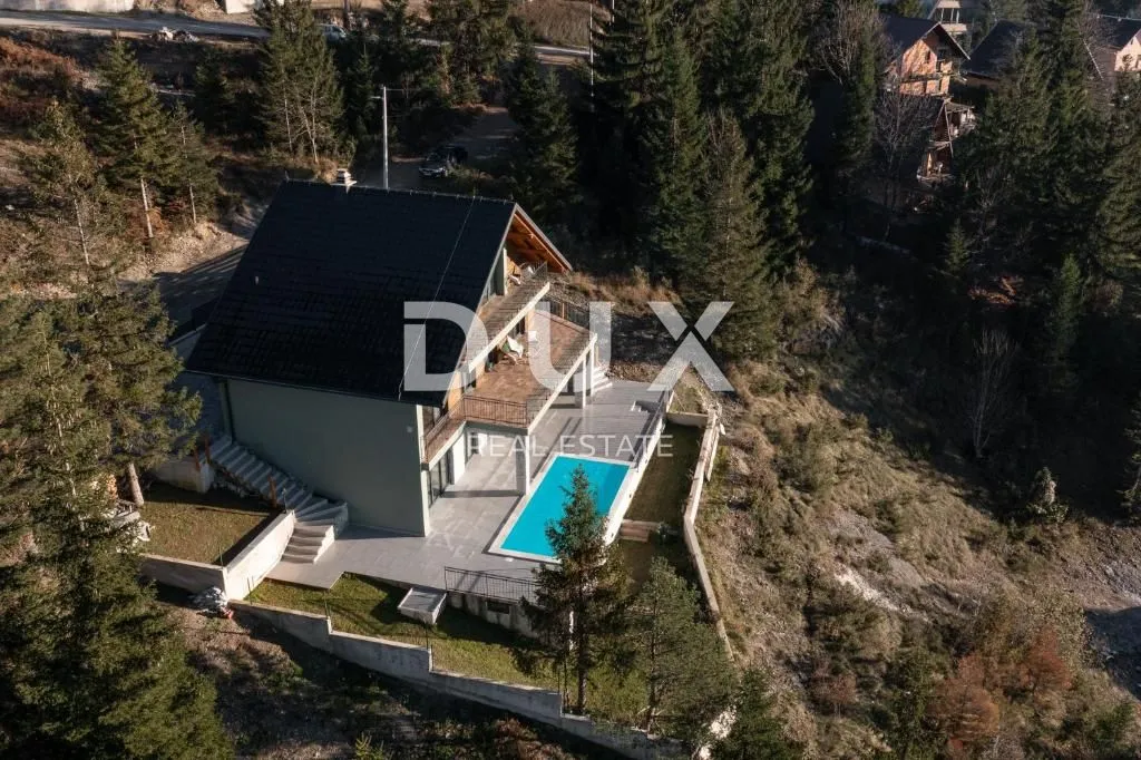 gorski kotar, ravna gora, bajkovita vila, 260 m2, bazen, welness - slika 2