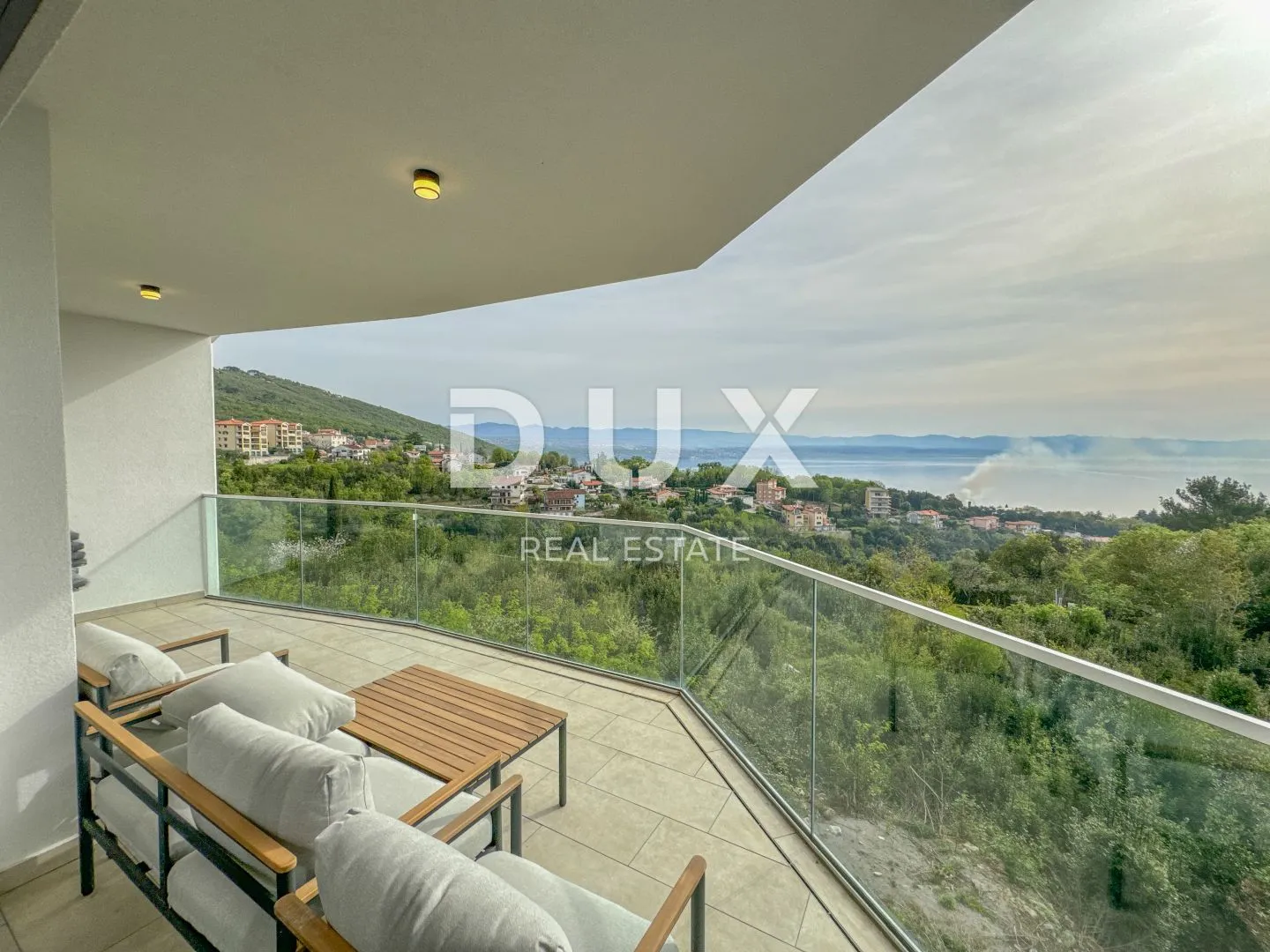 OPATIJA, IKA - stan u novogradnji 135m2 + krovna terasa 77m2, panoramski pogled na more - Ika, Opatija