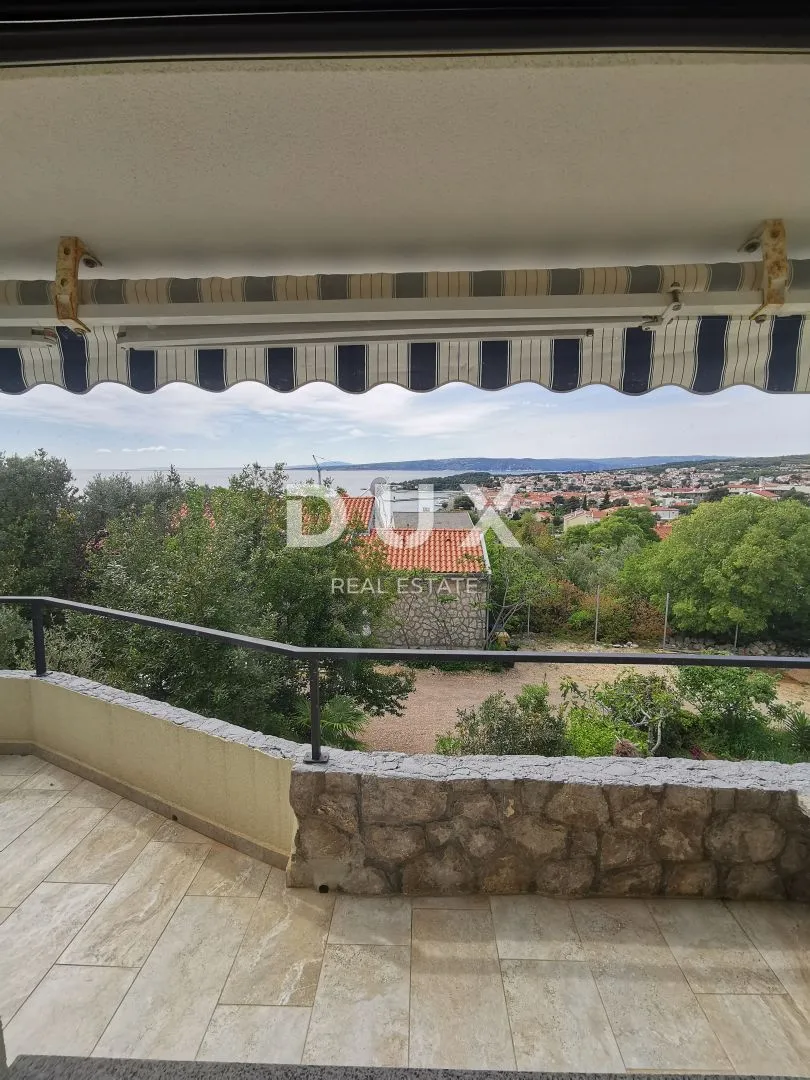 otok krk, grad krk - apartman s pogledom na more - slika 15