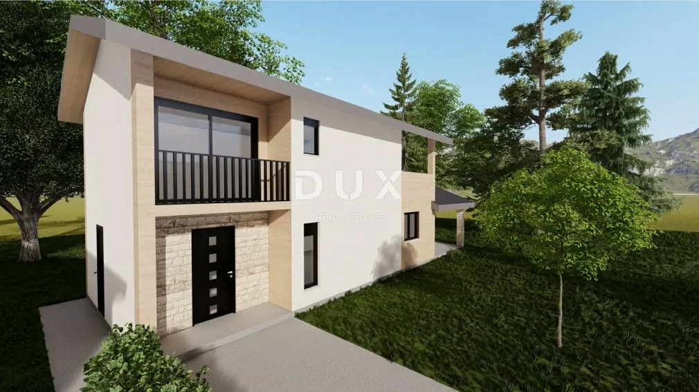 gorski kotar, severin na kupi - započeta gradnja kuće 132 m2 - slika 2