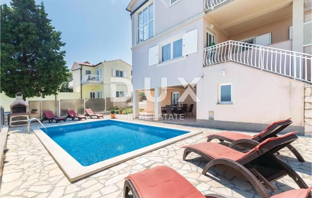 istra, rabac - kuća s bazenom i pogledom na more - slika 7