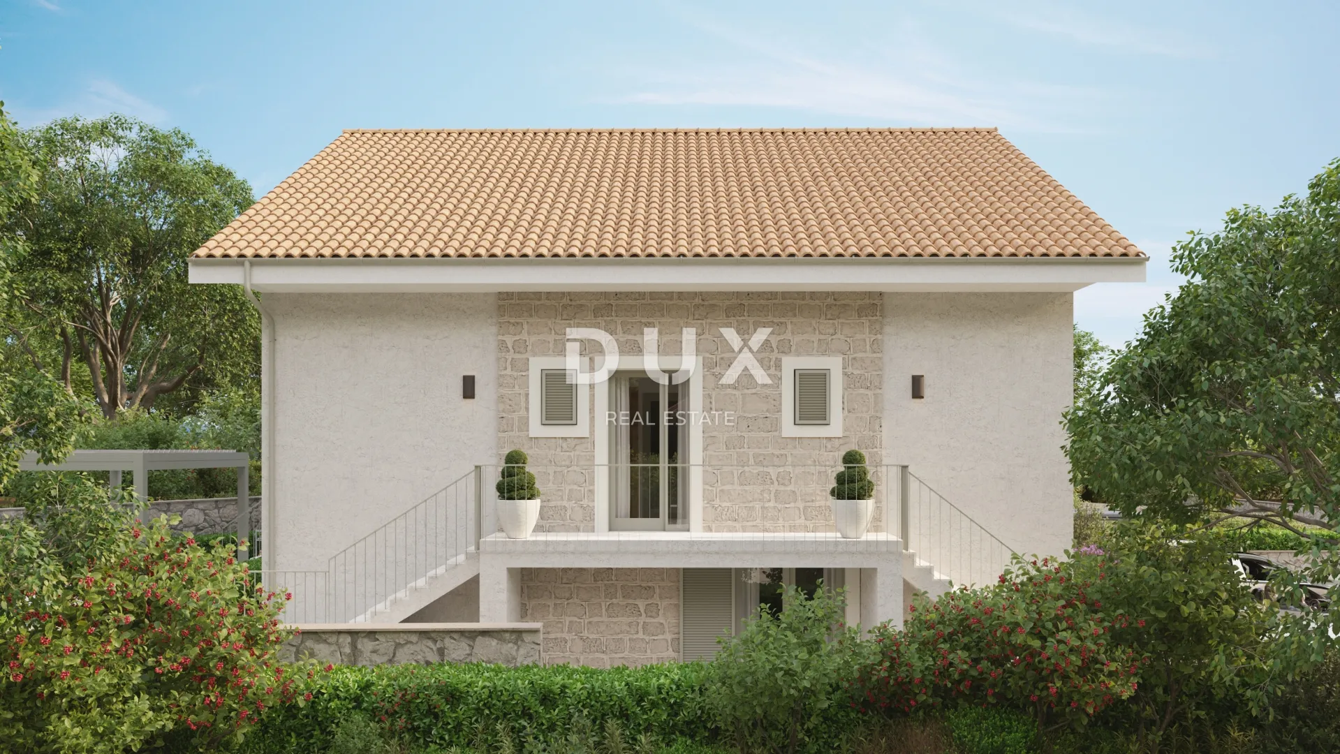 otok krk, malinska - penthouse sa panoramskim pogledom na more - slika 5