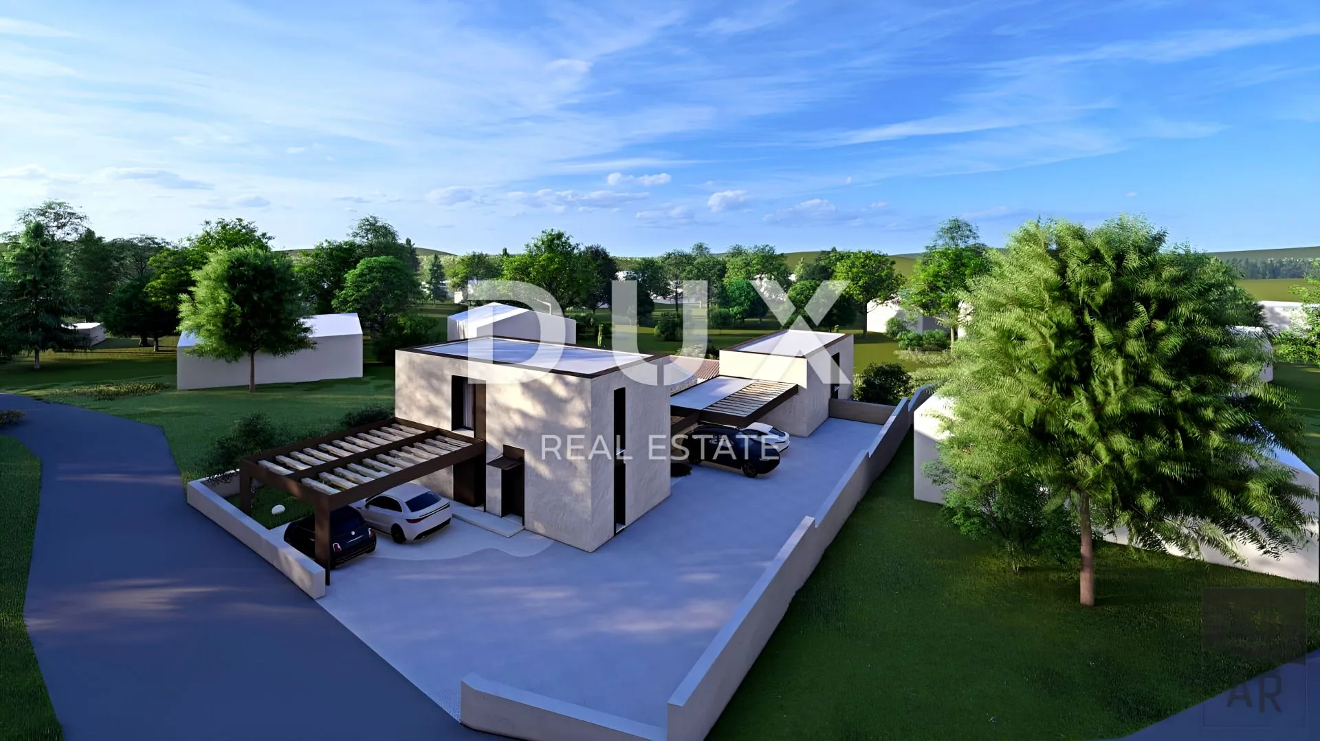 istra, brtonigla - novogradnja moderne arhitekture s bazenom - slika 4