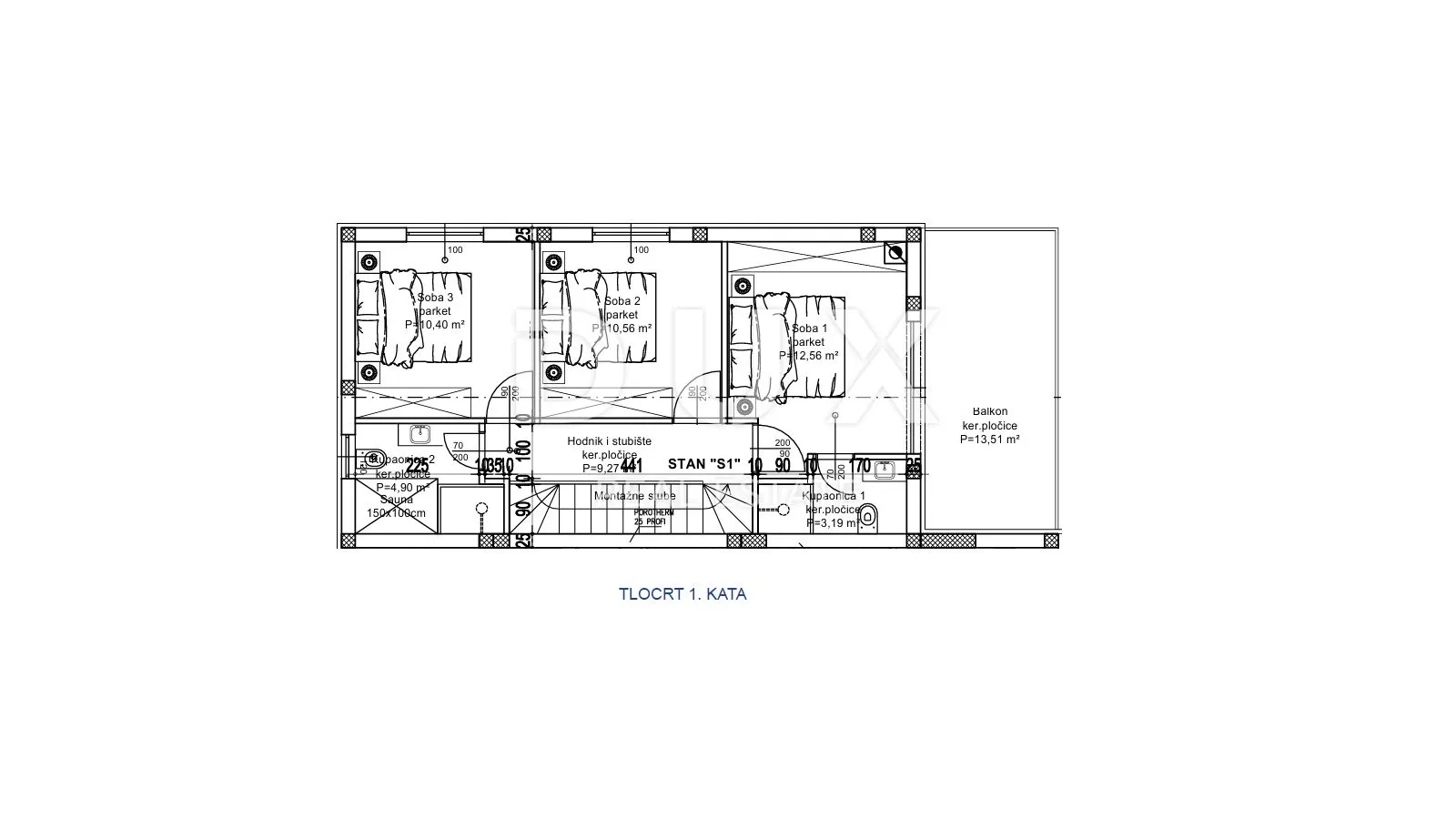 opatija, ika, dvoetažni stan, 131 m2, luksuzna novogradnja - slika 6