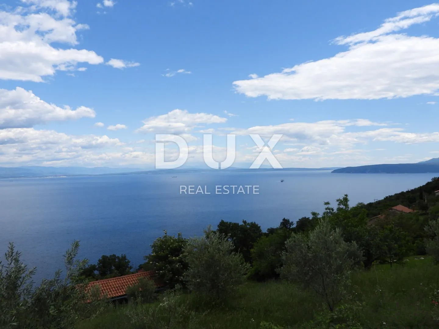 OPATIJA, LOVRAN, LIGANJ - građevinsko zemljište 994m2 s panoramskim pogledom na more za stambenu zgradu - stanove - apartmane / villu s bazenom - Liganj, Lovran