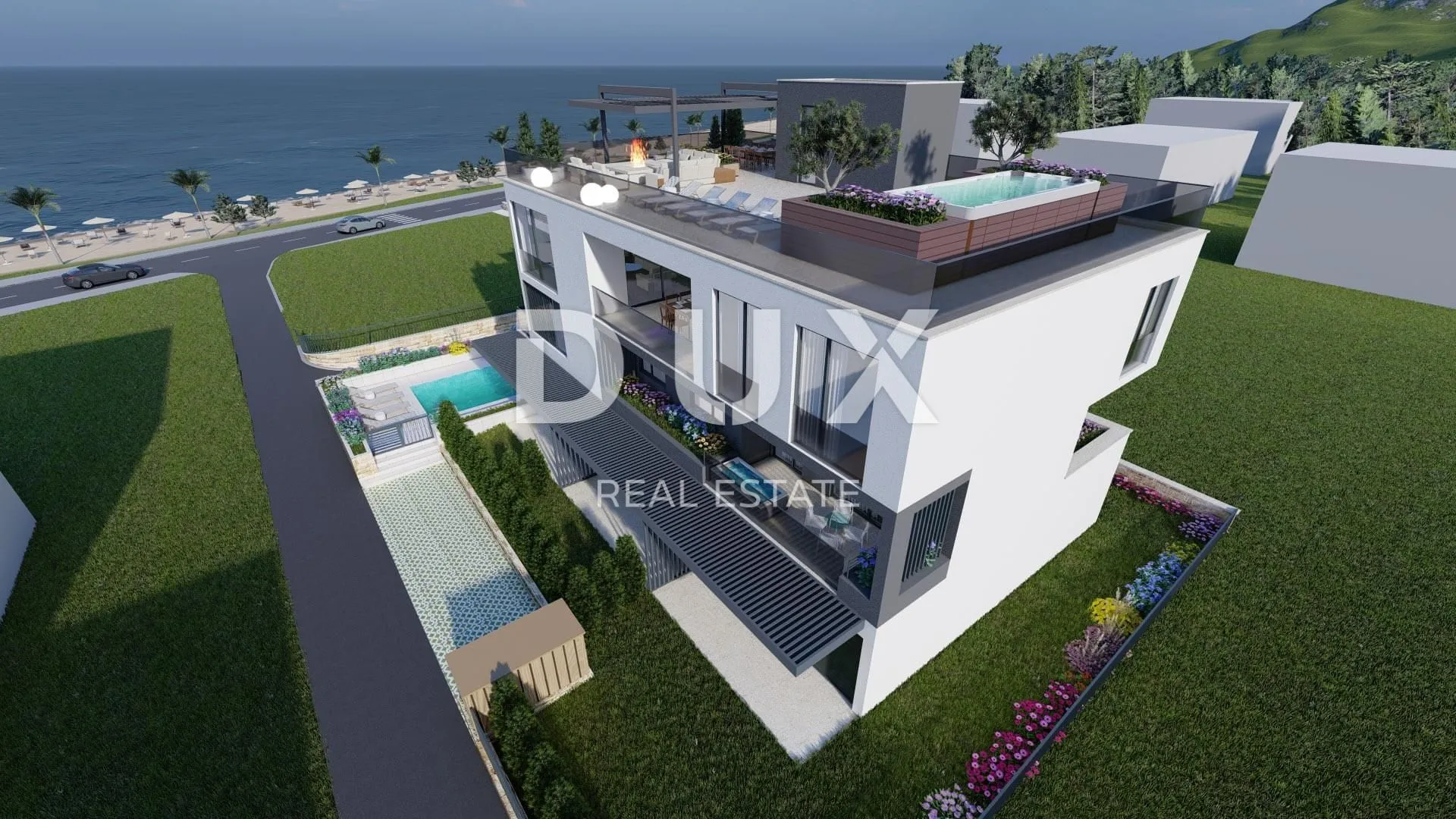 zadar, sukošan - luksuzan penthouse u izgradnji pokraj mora b201 - slika 2