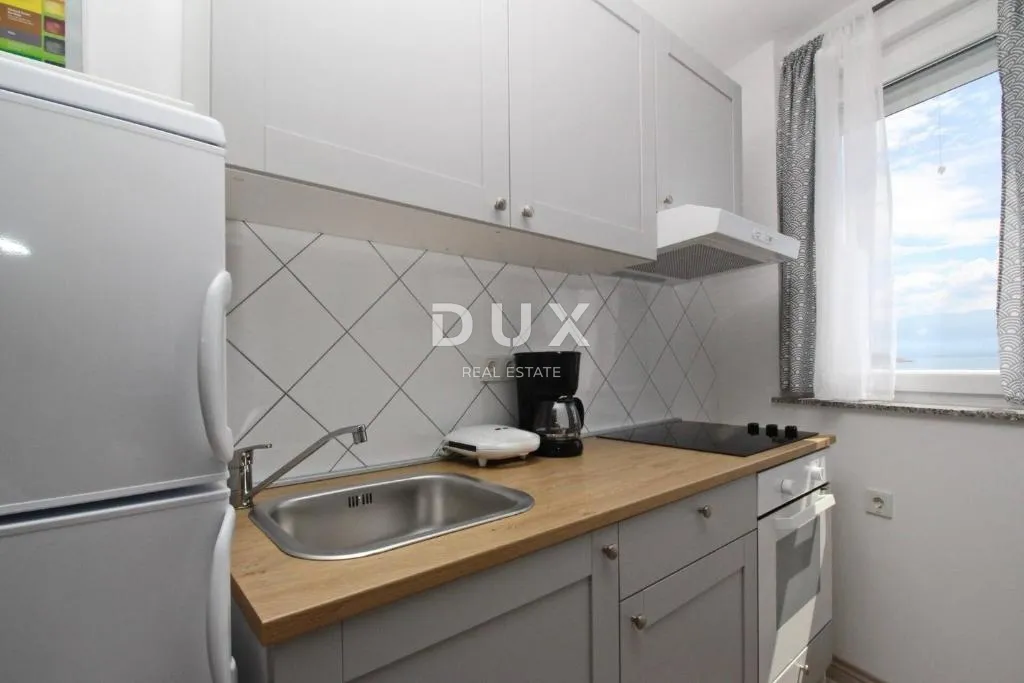 otok krk, baška - dva apartmana prvi red do mora - slika 15