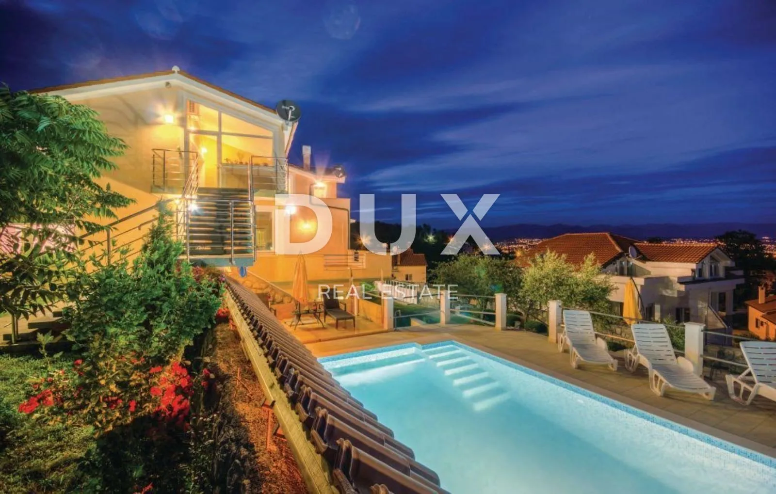 opatija, veprinac - vila 1000m2 s pogledom na more, 6 apartmana i bazenom + okoliš 1000m2 - slika 5