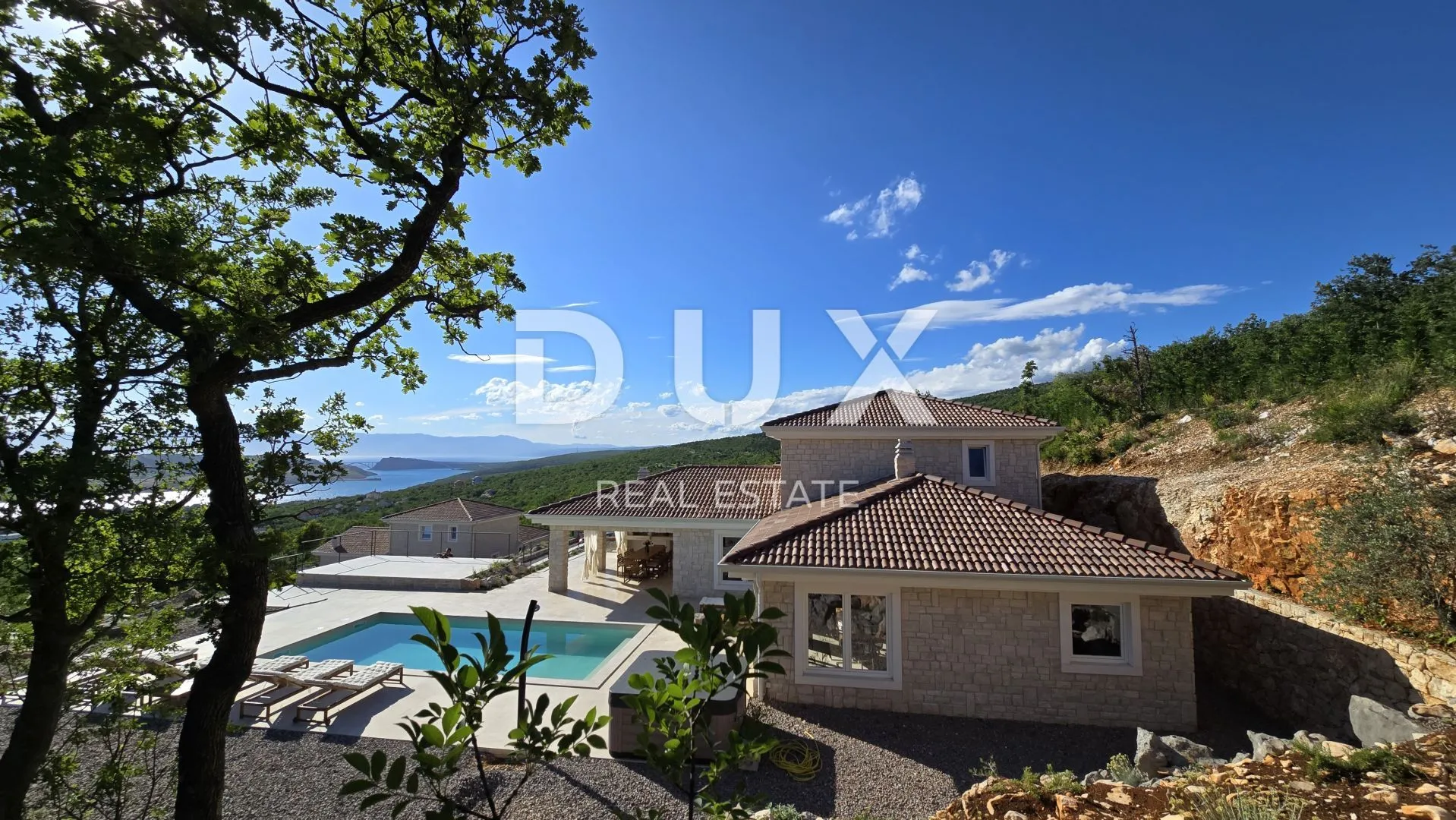 crikvenica, jadranovo - luksuzna kamena villa s grijanim bazenom - slika 22