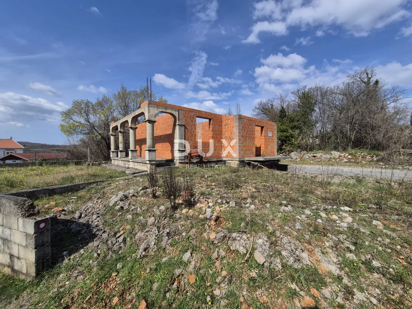 otok krk, šilo (okolica) - prodaja samostojeće kuće u izgradnji, snižena cijena - slika 5