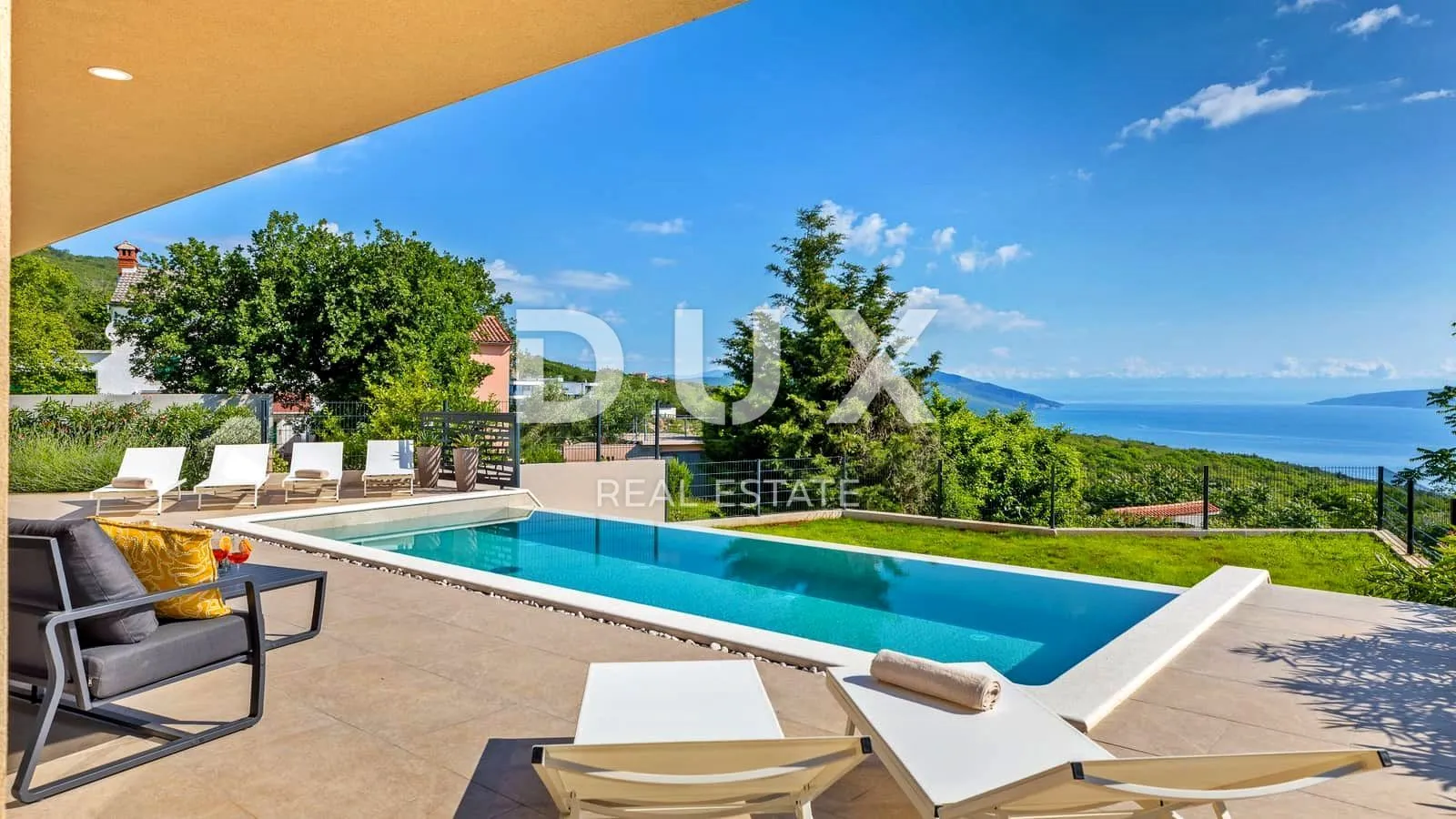 istra, rabac - novogradnja s panoramskim pogledom na more - slika 27