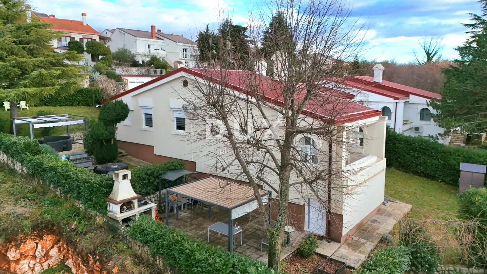 otok krk, njivice - dvojna kuća s pogledom na more, 276m2 - slika 39